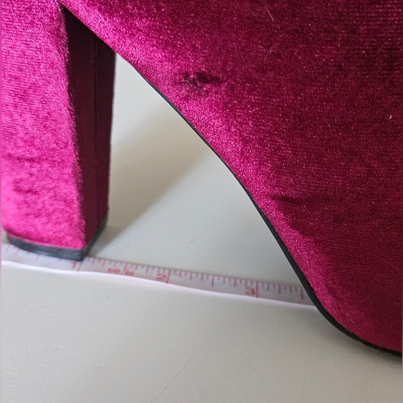 Bamboo Velvet Ankle Boots - Picture 7 of 12